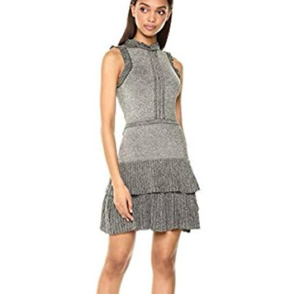 Parker JoJo Knot Metallic Dress